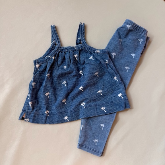 Splendid Baby Girl Top/Leggings 6-12 months - Picture 1 of 1